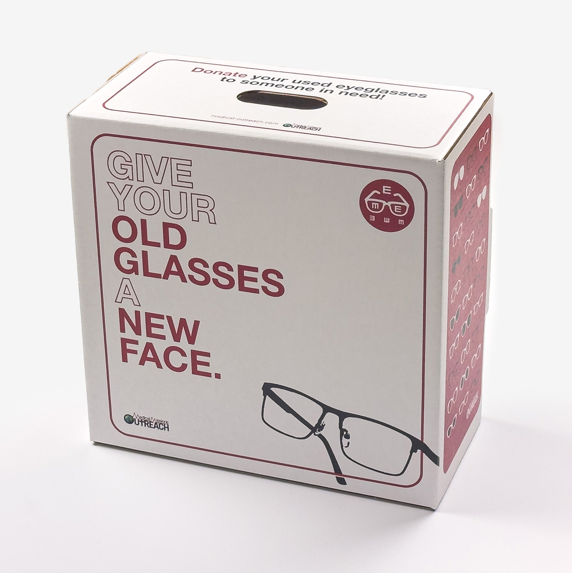 Eyeglass Recycling Box