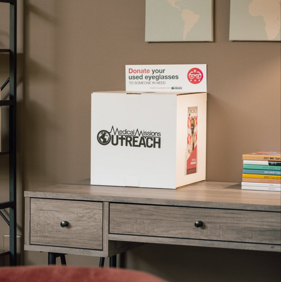 Eyeglass Recycling Box