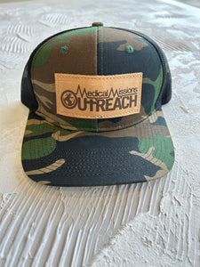 Leather Patch Trucker Hat