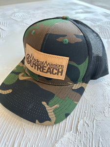 Leather Patch Trucker Hat