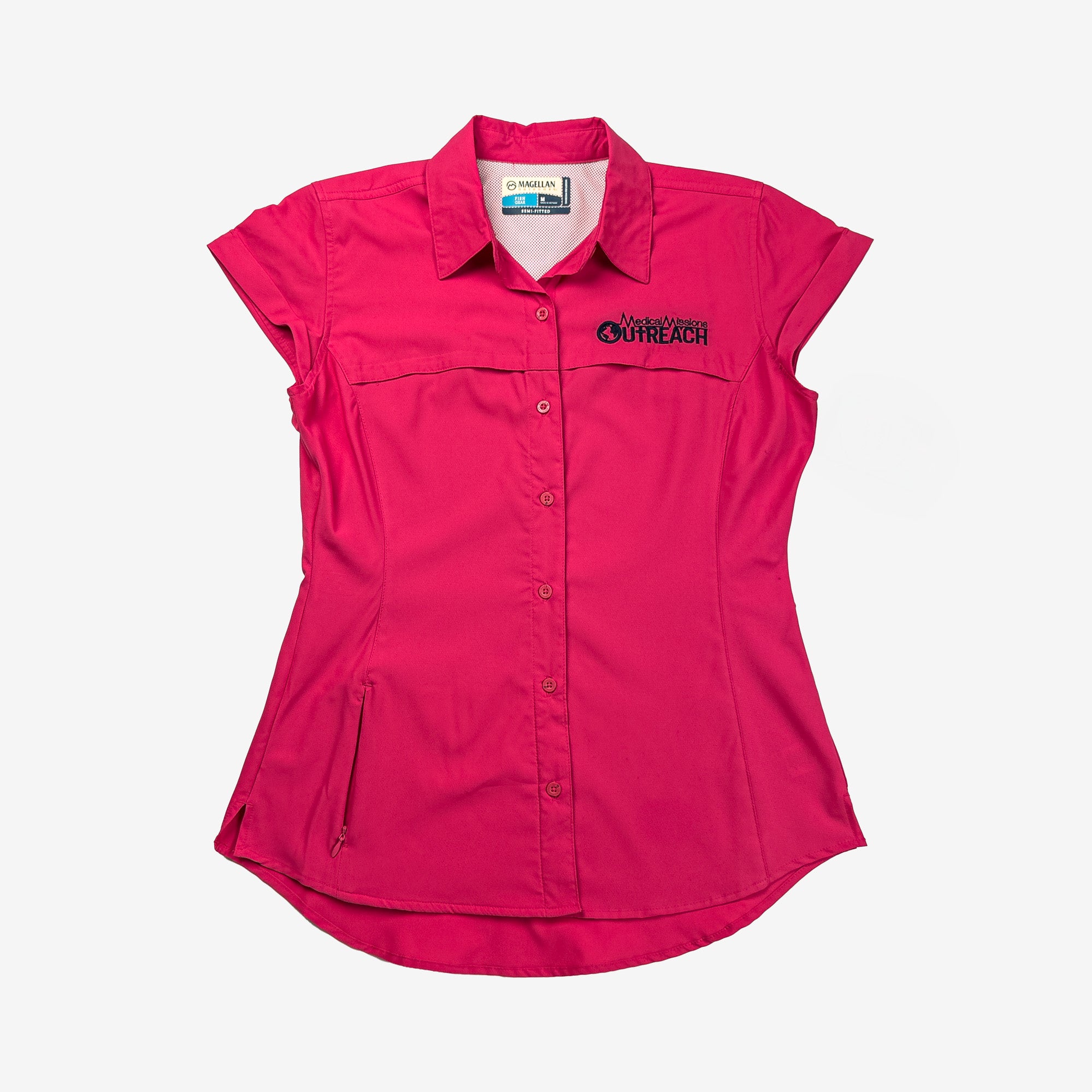 Women's Magellan Raspberry Fishing Shirt