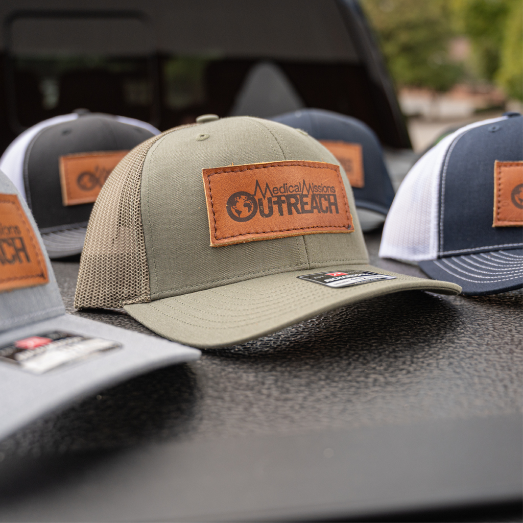 Leather Patch Trucker Hat