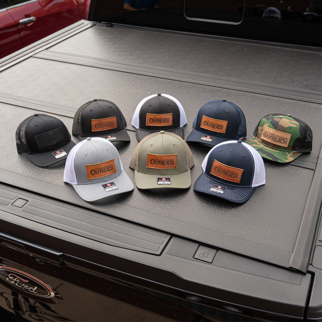 Leather Patch Trucker Hat