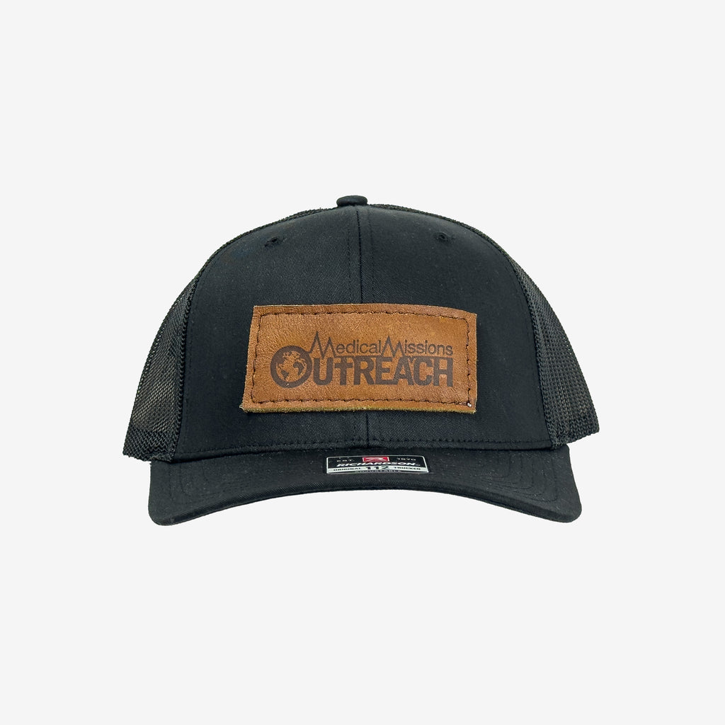 Leather Patch Trucker Hat