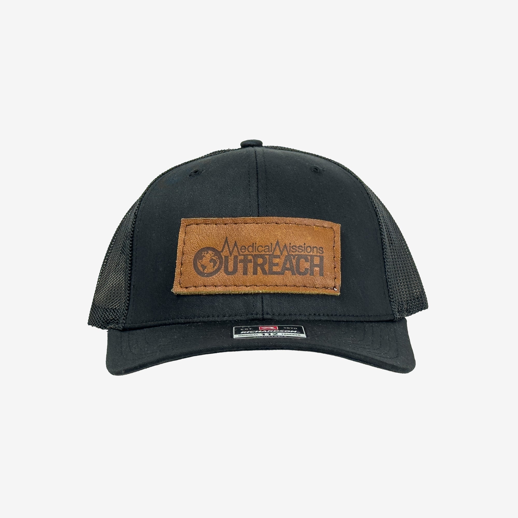 Leather Patch Trucker Hat