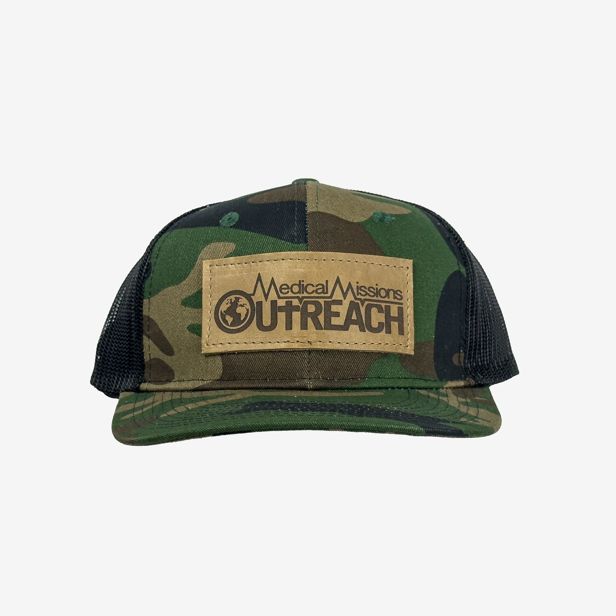 Leather Patch Trucker Hat