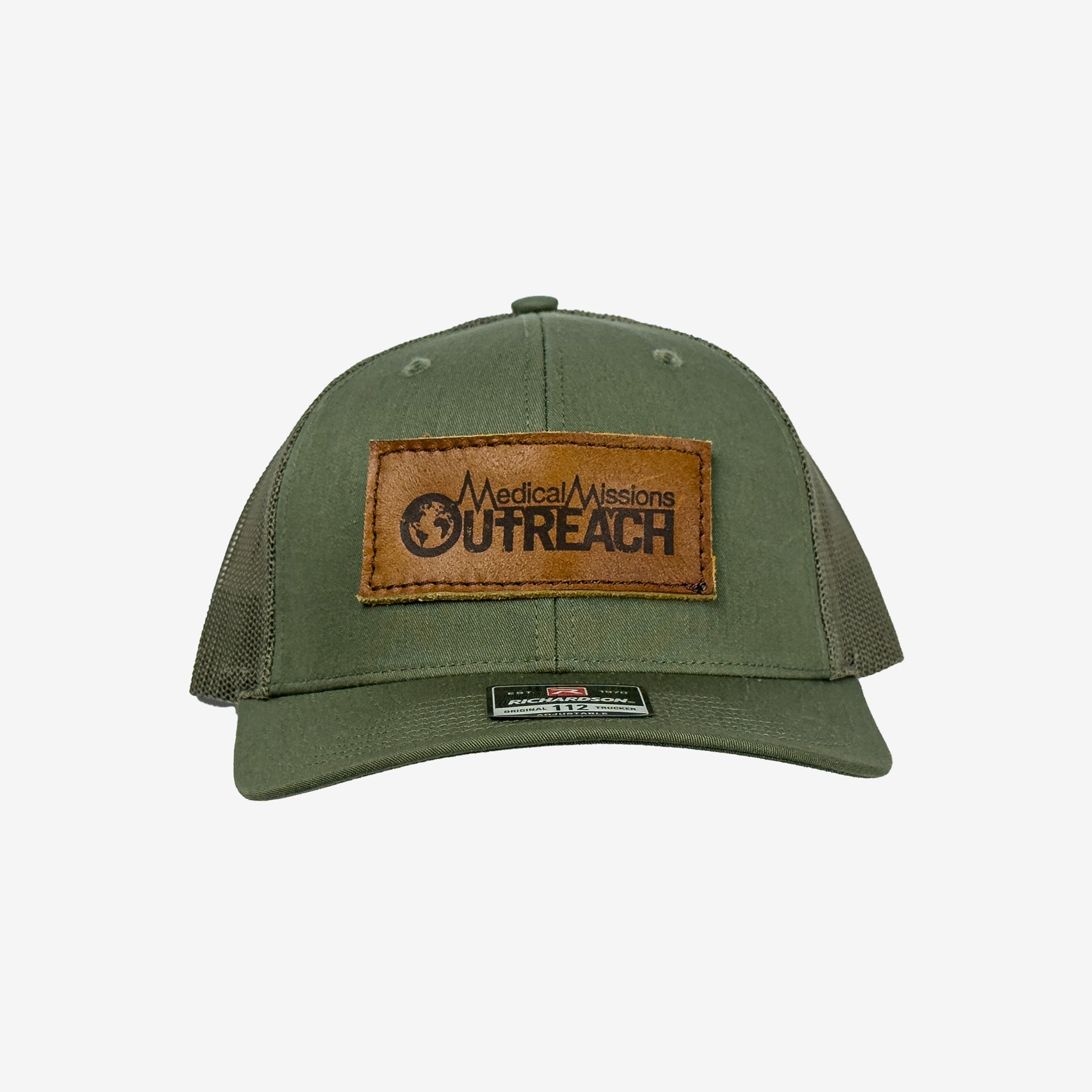 Leather Patch Trucker Hat