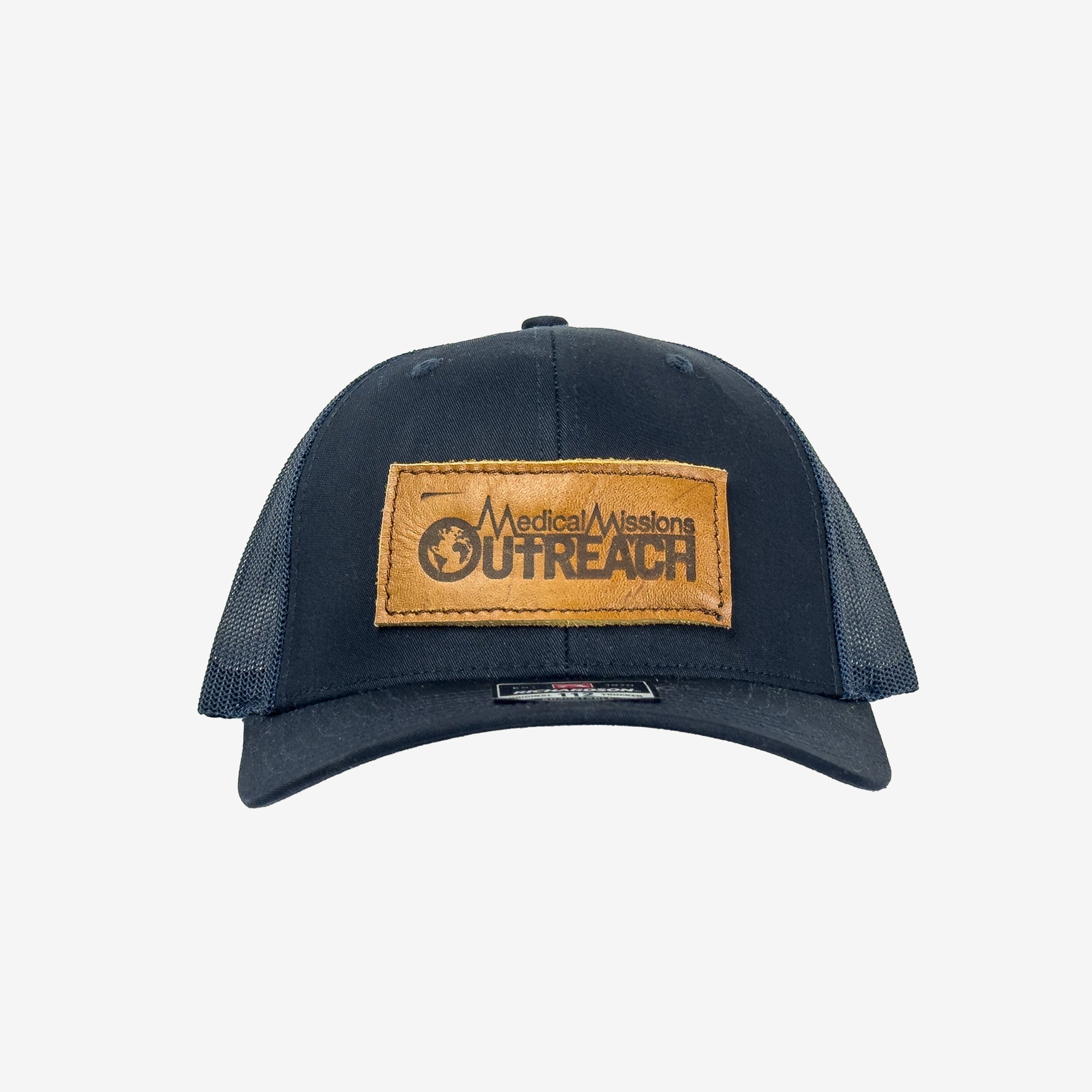 Leather Patch Trucker Hat