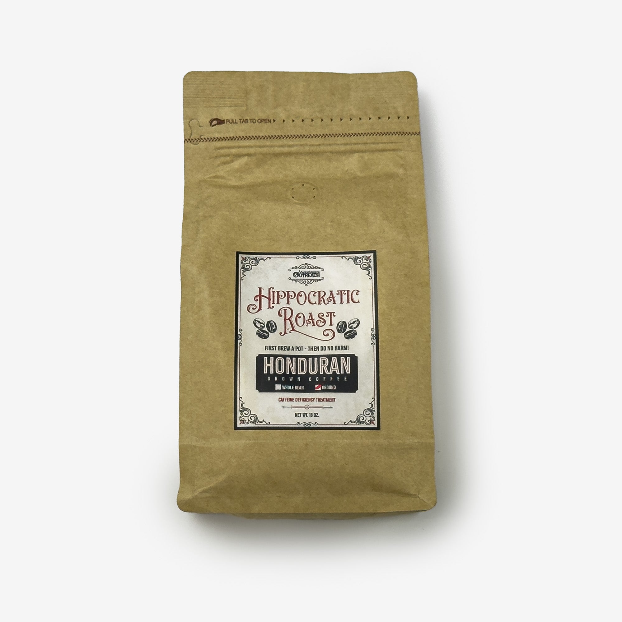Hippocratic Roast Honduran Coffee - 16 oz.