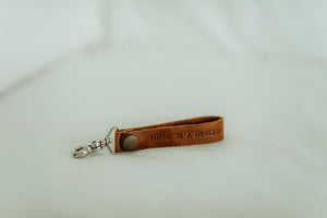 Leather Keychain