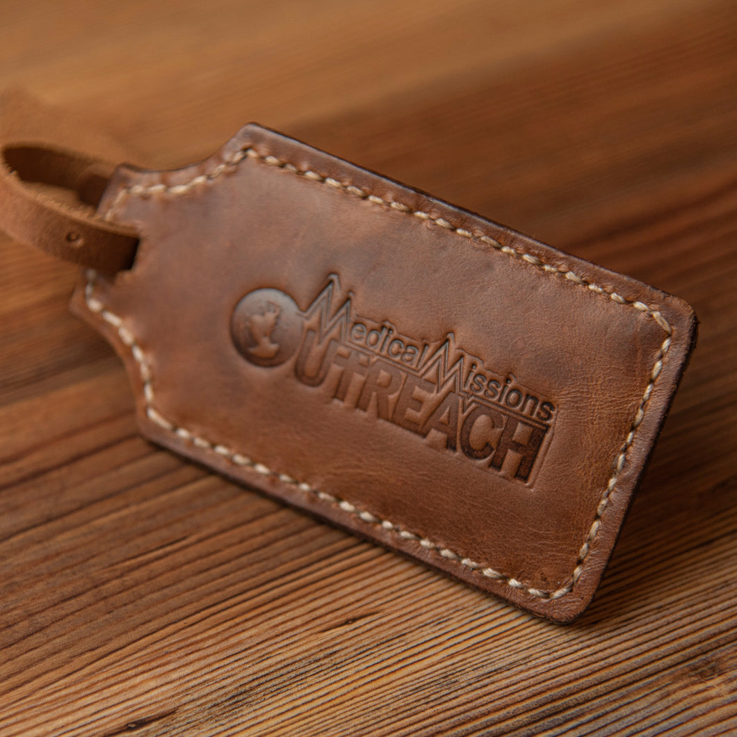 Leather Luggage Tag